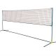Portable badminton net